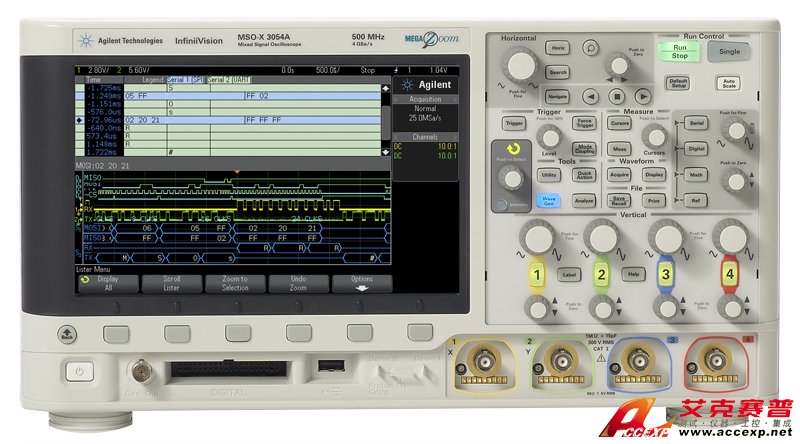 安捷倫 DSOX3052A 示波器